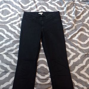 H&M black jeggings size 10, EUC